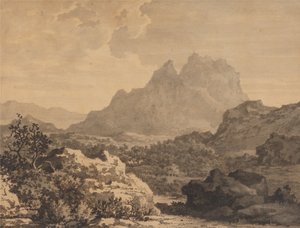 المناظر الطبيعية الجبلية بواسطة ألكسندر كوزينز